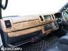Natural Wood Interior Rear Air Conditioning Panel for Toyota Hiace 200 Series and 8th Generation Widebody Super TRISTAR'S [21-piece Panel, (4th, 5th,