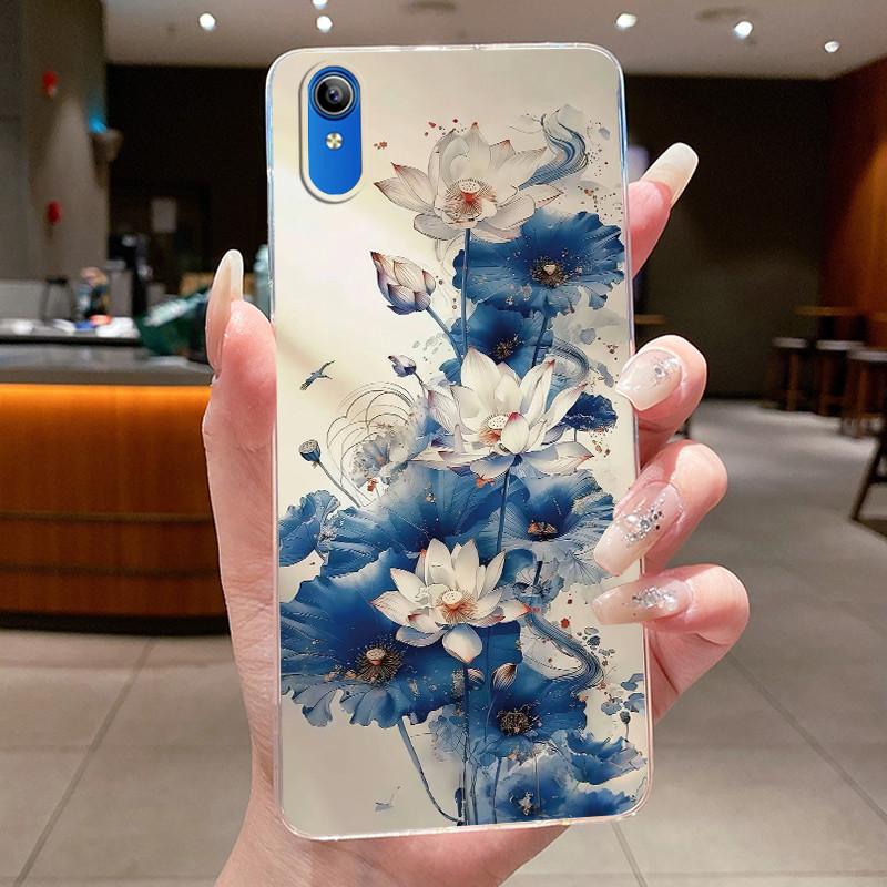 Casing For vivo Y91C Y90 Y1s vivo 2015 1820 Phone Case Luxury Dragon Cute Cool Boys Girls Transparent Soft silicone Back Cover