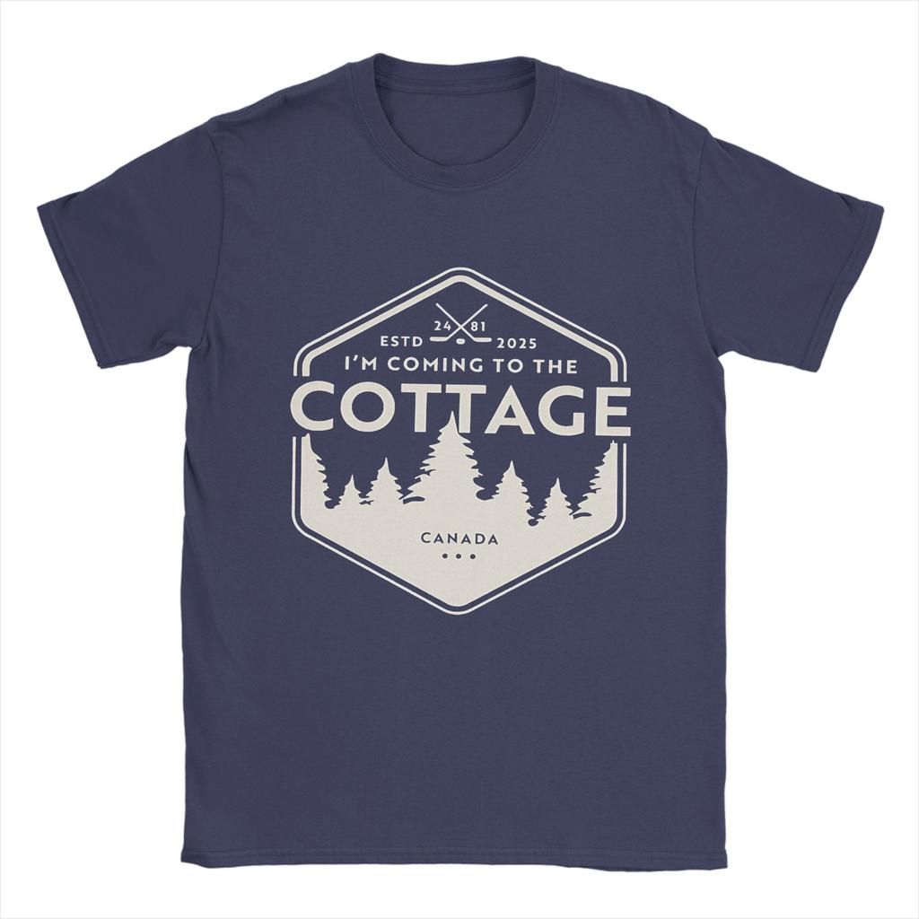 Unisex IM Coming To The Cottage RoUnisexce Hockey T Shirts Heated Rivalry Pure Cotton Clothes Novelty Round Neck Tees Big Size TShirt