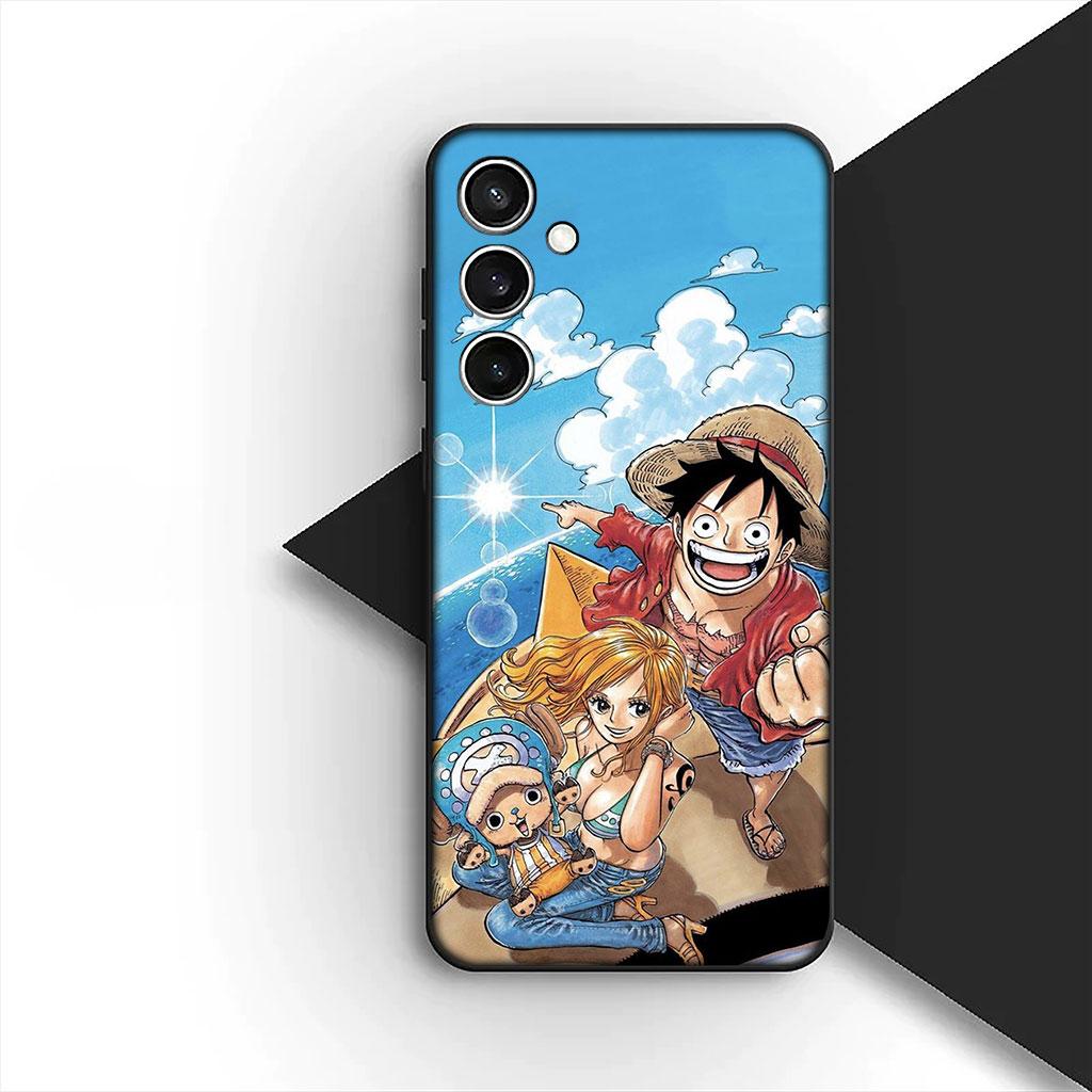 Phone Cover for Motorola Moto Edge 70 60 Fusion NEO Pro G Stylus G56 G96 G04 G05 20 Soft Case Nami One Pieces Luffy Roronoa Zoro
