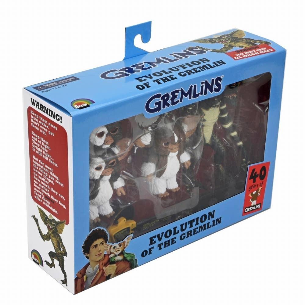 Gremlins Gremlins   Evolution Of A Gremlin mogwAi   Gremlin Action Figure 40th AnniversAry Box Set