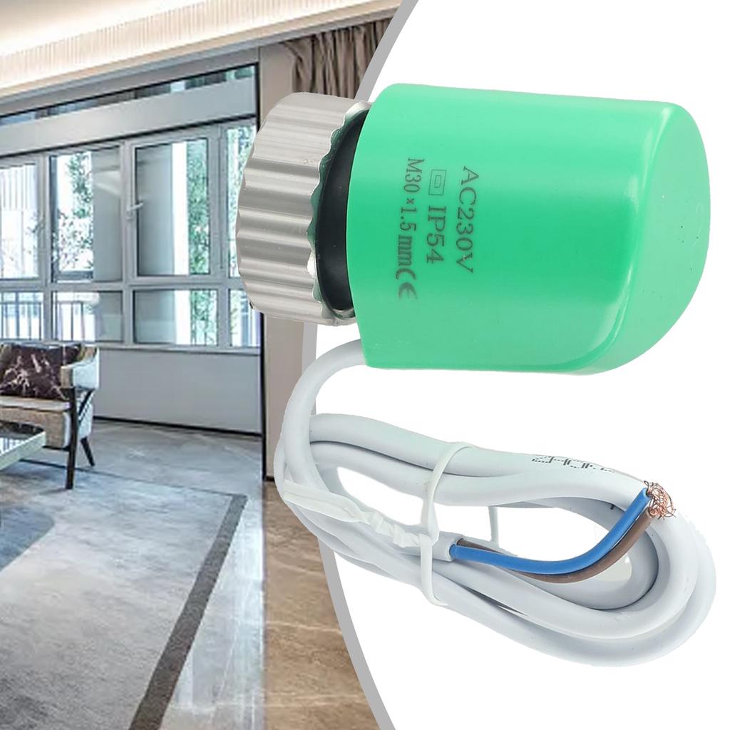 Easy Control AC230V Electric Thermal Actuator for Floor Heating Radiator Valve  Stable Performance  Quick Installation