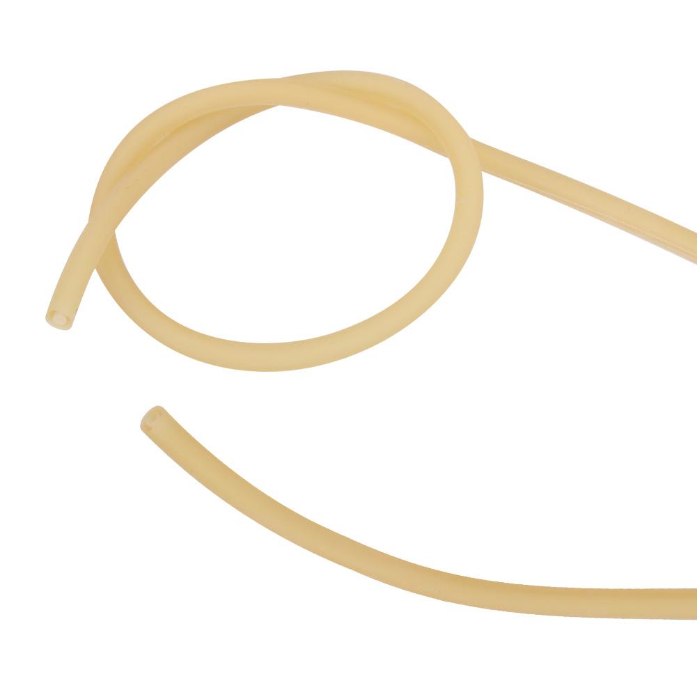 1 3 5M Natural Latex Elastic Soft S Tube Tubing Band for Hunting Shooting (1m)