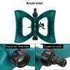 360 Degrees  Fully Circle Rotating Watering Sprinkler Irrigation System Nozzle  for Garden