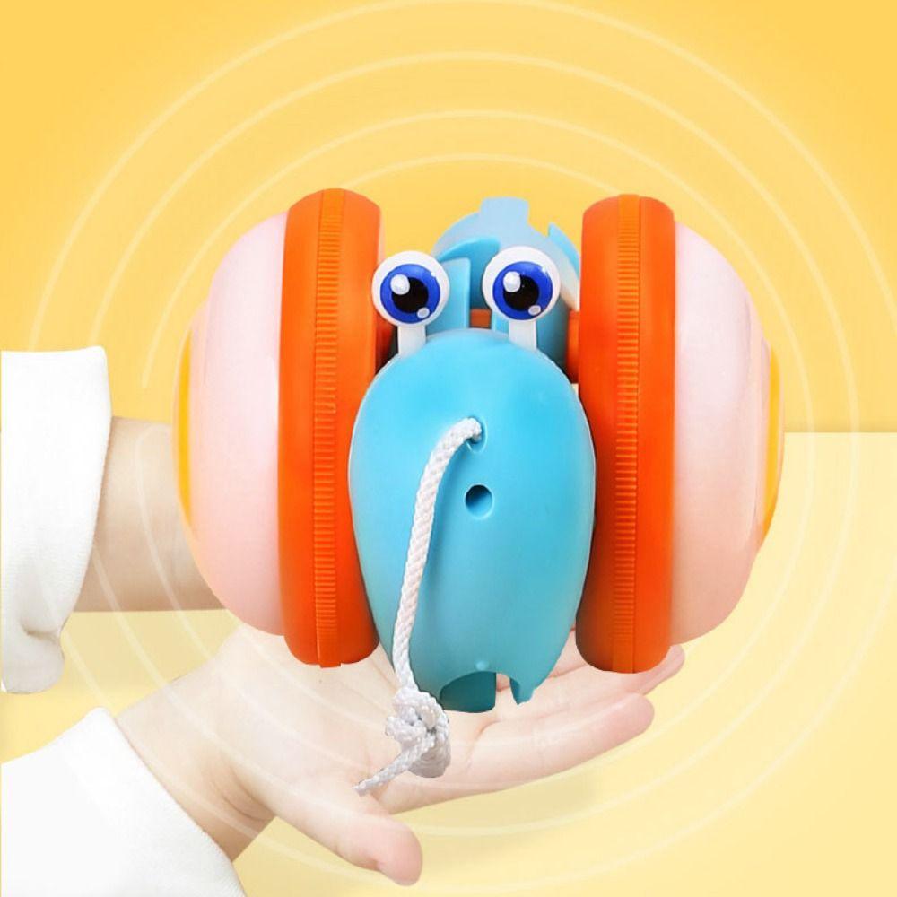Baby Walker Pull String Snail Car Toy Learning To Walk Pull-Along Snail Toy Early Education