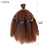 Afro Kinkys Hromadné Prodlužování Vlasů Kinky Kudrnaté Syntetické Vlasy na Copánky Oprava Vlasů Háčkování Dreads Loc Twist Copánky