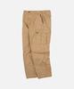 FRIZMWORKS Washed Cotton Zip Cargo Pants _ Beige
