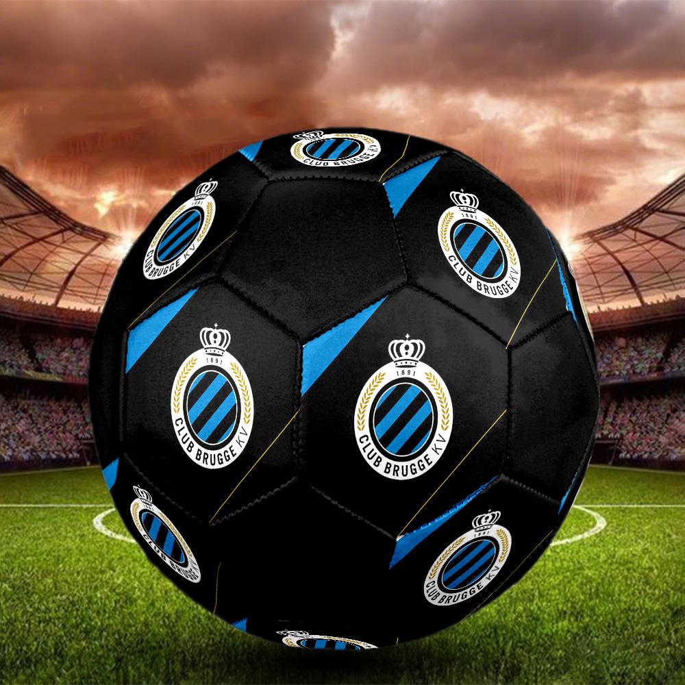 Club Brugge KV Soccer Ball Colorful All Ages Machine Stitched PVC Competition Ready Durable High-Bounce.SIZE5