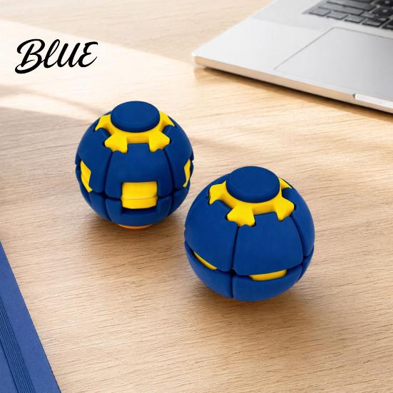Rotating Ball Toy 3D Printed Press Toy Stress Anxiety Relief Fidget Spinner