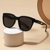 4pcs Retro Square Sunglasses Large Frame Outdoor Sun Glasses Women Men Unisex Cycling Designer Shades Classic