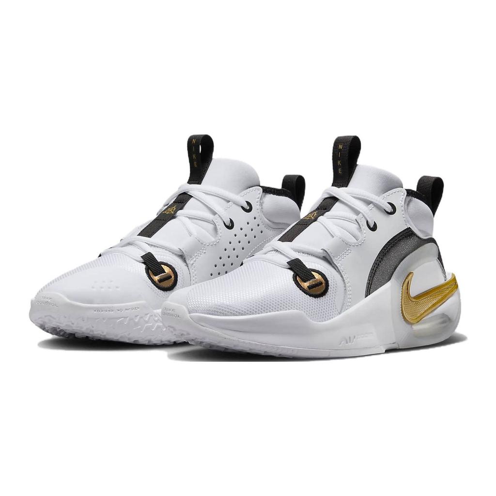 Nike Air Zoom Crossover 2 GS White Metallic Gold Kids Sneakers Black Tint FB2689-100