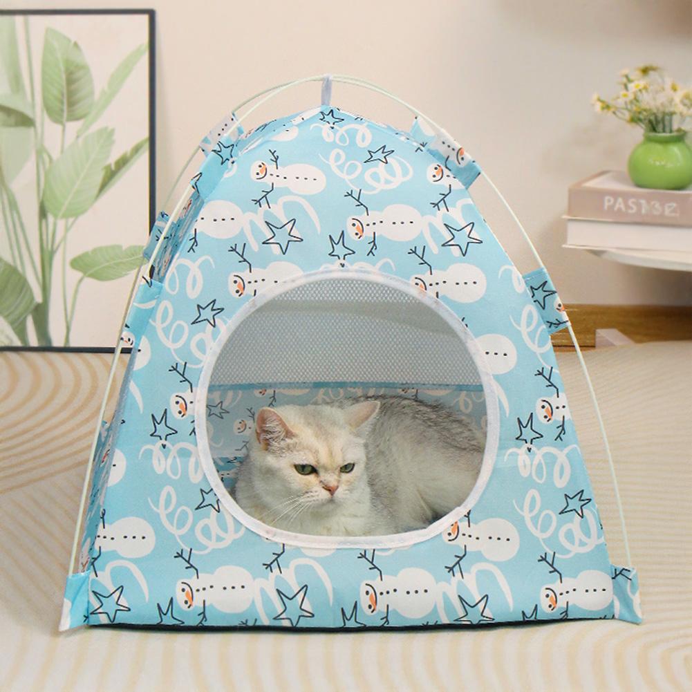 Pet Tent Bed Puppy Dogs Tent House Four Seasons General Pet House Puppy Dogs Cats Bed Pet Supplies