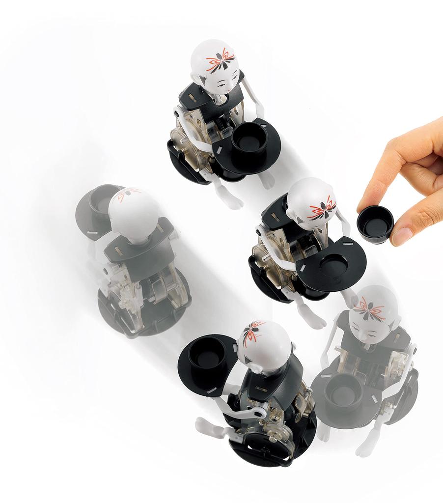 Gakken Adult Science Magazine BEST SELECTION 04 Karakuri Robot Mini Tea Serving Doll Q750785