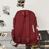 New large-capacity schoolbag men's trendy cool couple casual backpack Korean version ins junior high school student computer backpack