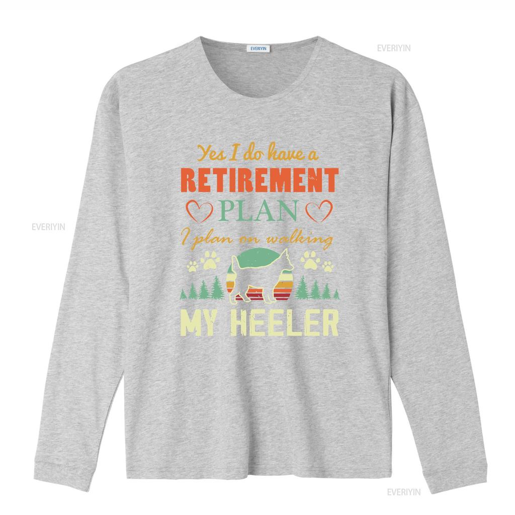Retired T Shirt Blue Heeler Australian Cattle Dog Retiring RetiremenT Red Mom Cute vintage Washed Comfortable Stretched homme