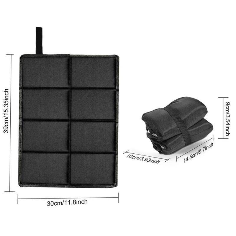 Outdoor Camping Mat Cushion Folding Sitting Mat Waterproof Hiking Seat Pad for Picnic, Backpacking, Travel Durable