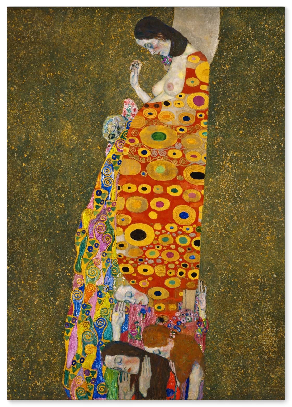 

Klimt Hope II Poster, A3 Size, Made in Japan, [Interior Wallpaper] [Poster Art Gallery] Painting, Art, Wallpaper Poster