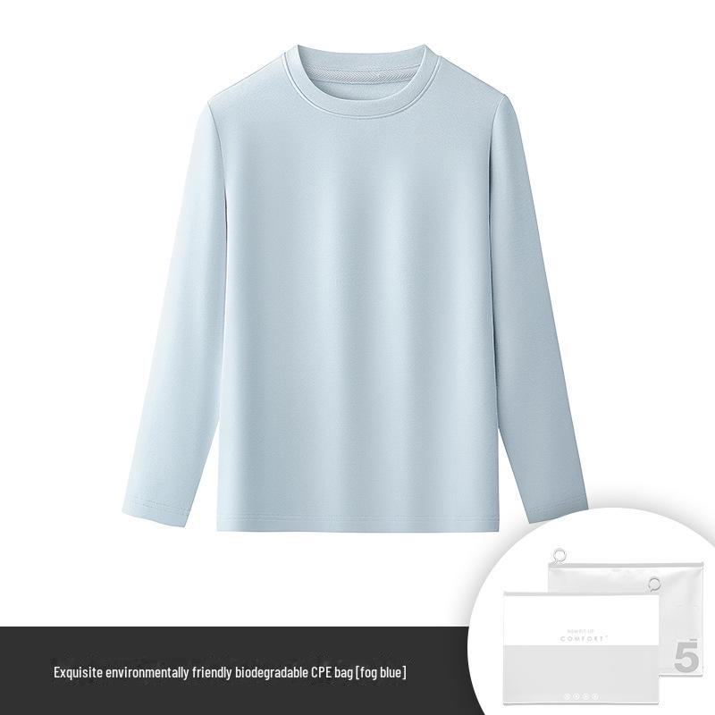 Tencel Termiskt Fleece Underkläder: Mjuk, Varm Underställströja för Pojkar och Flickor, Perfekt för Höst och Vinter.