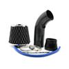 76mm Auto Umgerüstet Winter Pilzkopf Luftfilter Ansaugrohr Filter High Flow Hoch Kaltluftfilter Aluminium Rohr Kit