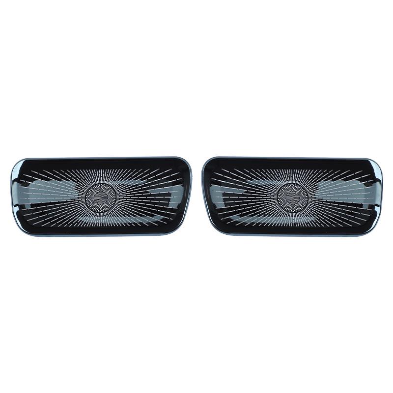Scratch-Resistant Stainless Steel Dust Cover for Xiaomi YU7 Under-Seat Air Vents.