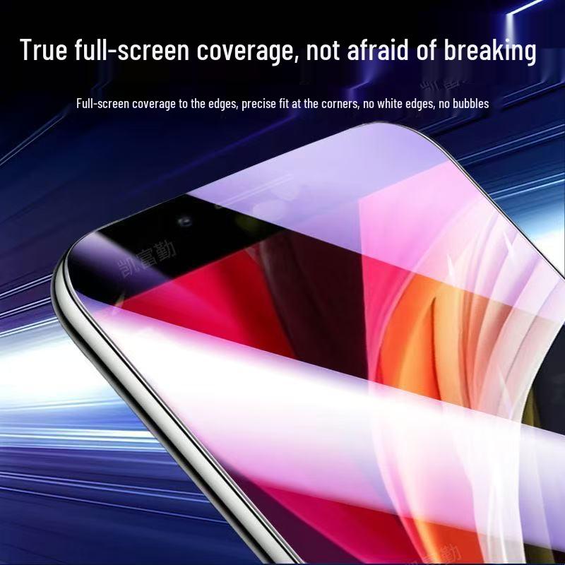 Anti-Blue Light Tempered Glass Screen Protector for iPhone SE2/SE3 - HD, Fingerprint-Resistant