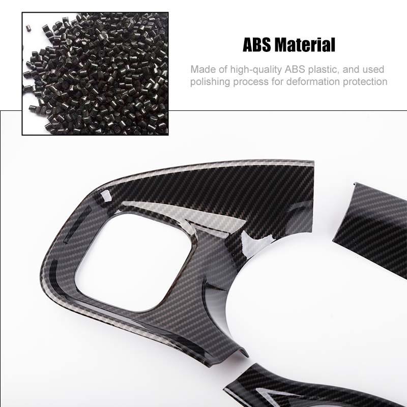 Center Control Dashboard Dekoration Abdeckung Aufkleber für Dodge Charger 2011-2014 ABS Auto Zubehör