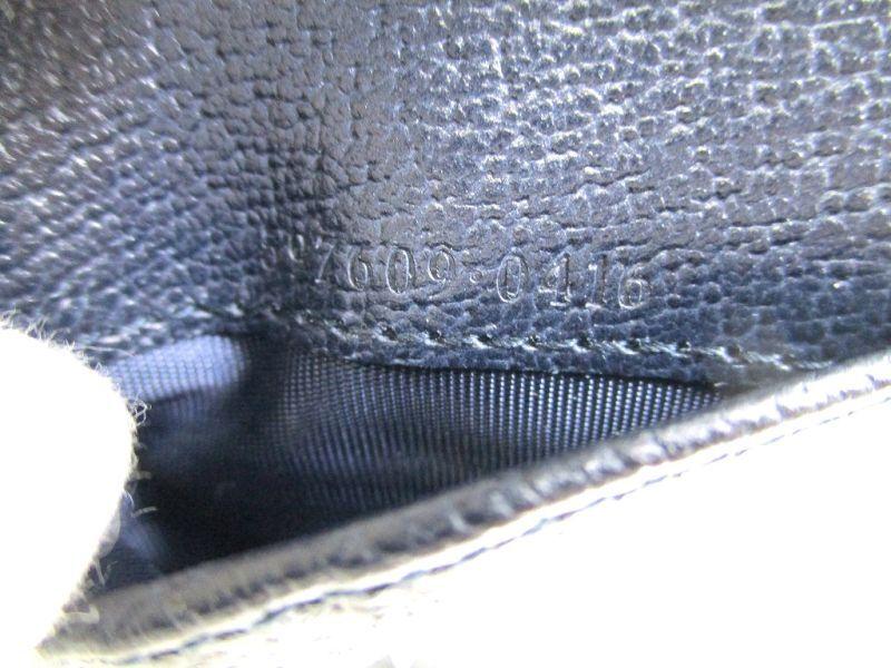 Authentic GUCCI Beige Leather Bifold Wallet Ophidia GG Bifold Wallet #9988  Refurbished