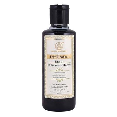 Shampoo Shikakai e Miele: per rinforzare i capelli (210 ml), Detergente per capelli Shikakai e miele,