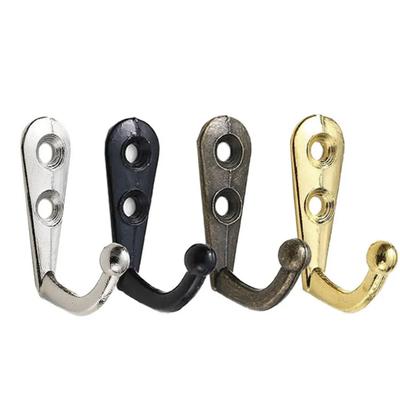 Hot Sale 10pcs Antique Hooks Small Wall Hanger Buckle Horn Lock Clasp Hook Hasp Latch For Wooden Jewelry Box Furniture Hardware