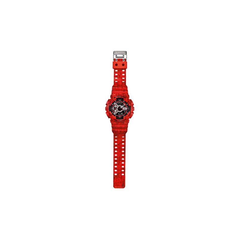 Casio CASIOG-SHOCKSLASHPATTERN theme series, automatic LED lighting calendar, shockproof, antimagnetic and waterproof, quartz movement, GA-110SL-4