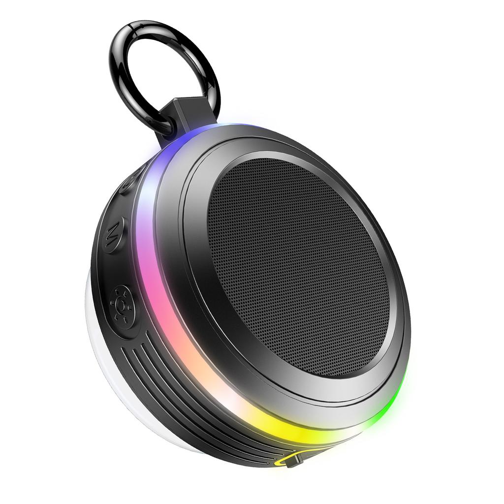 IPX7 Grade Waterproof Bathroom BT Speaker FM Radio Outdoor Sports Speaker