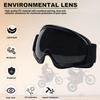 Kids Dirt Bike Goggles Impact-Resistant Adjustable Child Youth ATV Motorcycle Off-Road Riding Motocross Racing Cycling Goggles for Boys & Girls