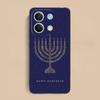 Jewish Hanukkah Mobile Phone Case for Xiaomi Redmi 15 14 13 12 A5 3 2 1 C Plus 4G 5G Colorful Printing Cover Cover Pretty Luxury