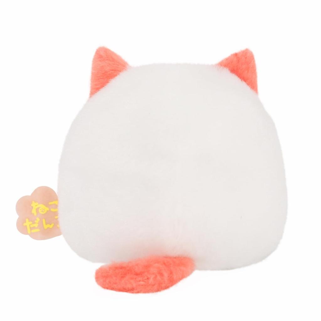 Sanei Boeki Dango Friends Hananeko Dango Tulip Plush Toy NDH02 (W7.5×D6×H7cm)