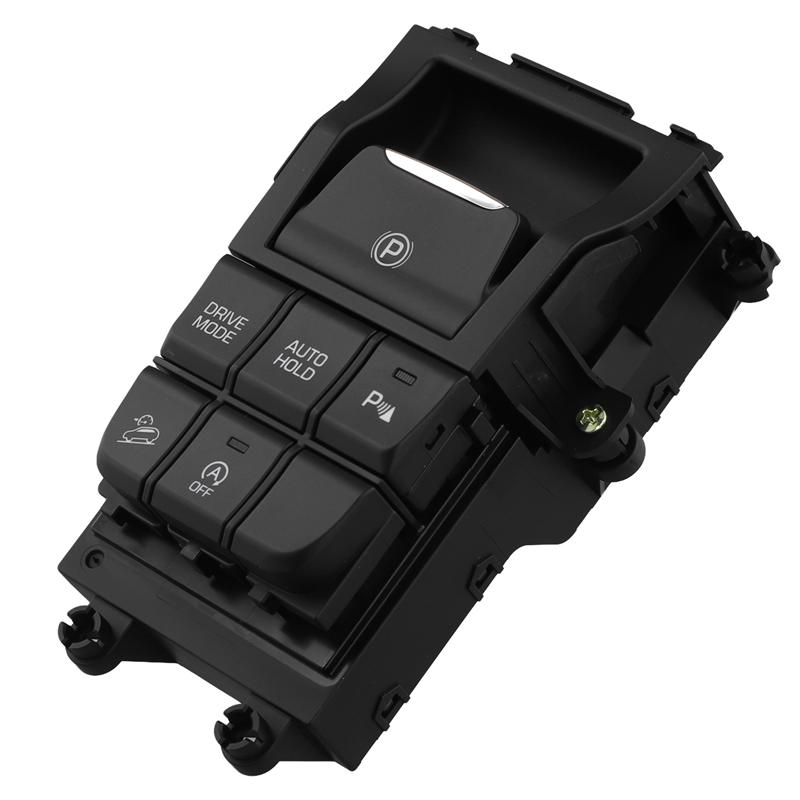 QM-93300-D30104X 93300D30104X Электронный переключатель ручного тормоза автомобиля, консоль, напольный переключатель, в комплекте для Hyundai Tucson чёрный