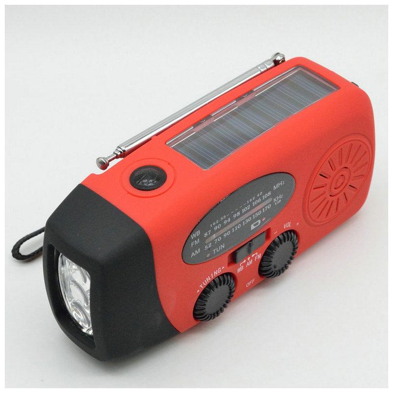 

Улучшенное двухдиапазонное радио с ручным заводом 2000 мАч и аварийным фонарем для подготовки к стихийным бедствиям Japan 2000mAh