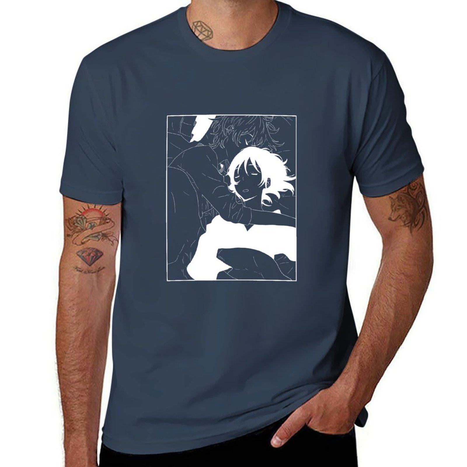 

The stranger by the beach panel TShirt Work Outdoor TShirt for Men S