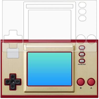 ClearView Super Mario Bros. Full-Screen Screen Protector for Game & Watch [High Hardness Blue Light Blocking]. Scratch-resistant and Durable! Blocks O
