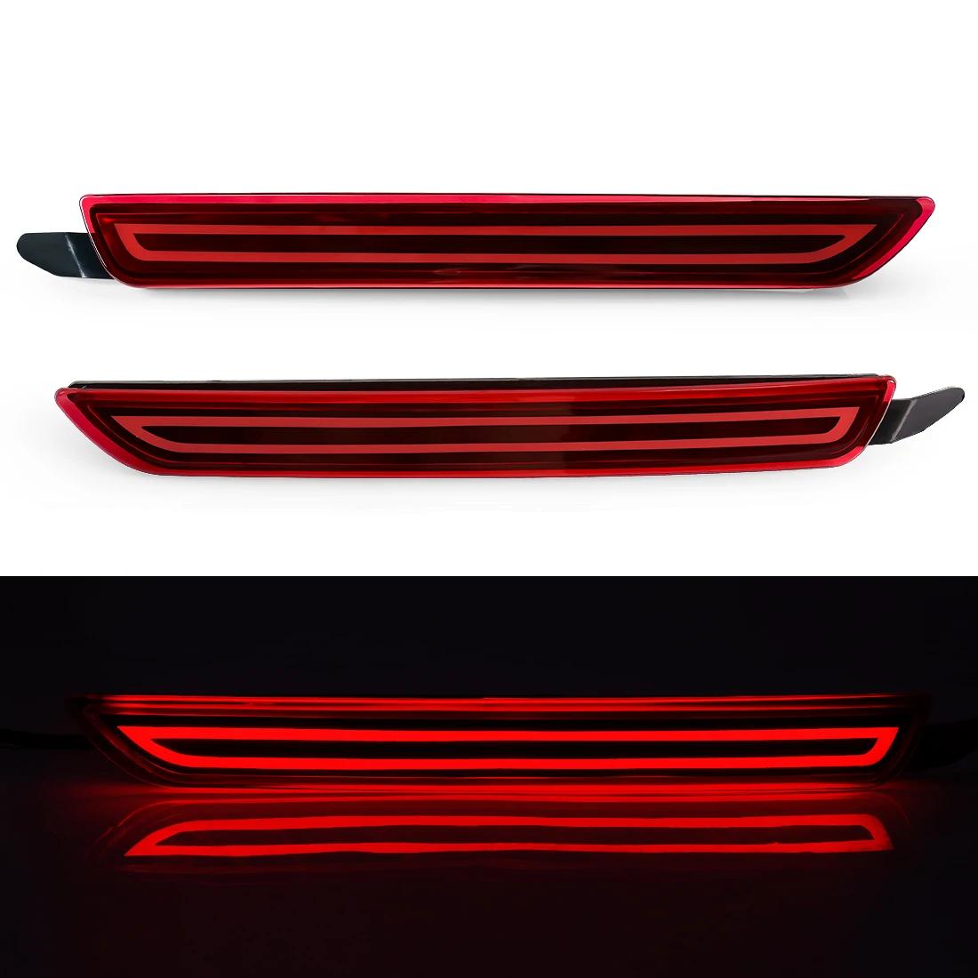 

LED Brake Tail Light For Mazda CX-30 CX30 CX50 CX-50 Rear Bumper Reflector Light Driving Warning Lamp 12V Red Surface C
