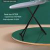 Large Folding Vertical Ironing Board with Widened Pad and Clothes Rack