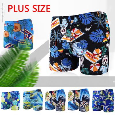 Mens New Printing Swimming Quick Dry Trunks Swimwear Quality Beach Summer Holiday Shorts