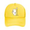 Boba Bear Loves  Too Much Sticker Mesh Baseball Cap