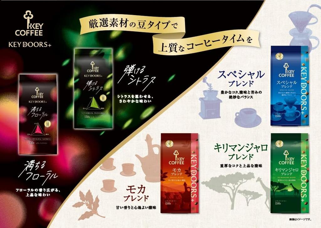 key coffee KEY DOORS+Michiru Floral Beans (LP) 150g