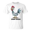 Spring Chicken Chicken On Pogo Stick Chicken T-Shirt