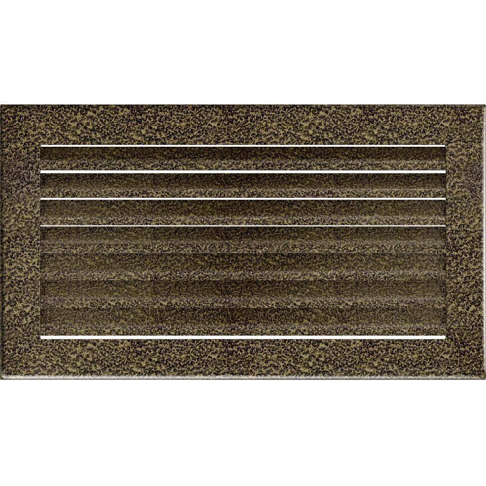 Vent Cover FRESH 17x30 black and gold