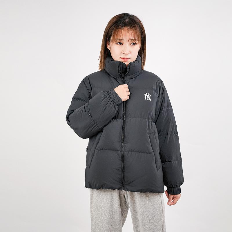 New MLB Down Jacket Winter Cropped Unisex Black 31DJ03061-50L