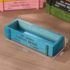 Retro Garden Plant Pot Vintage Wooden Storage Box For Sundries Stationery Pen Box Succulents Flower Pots Balcony Home Decoration