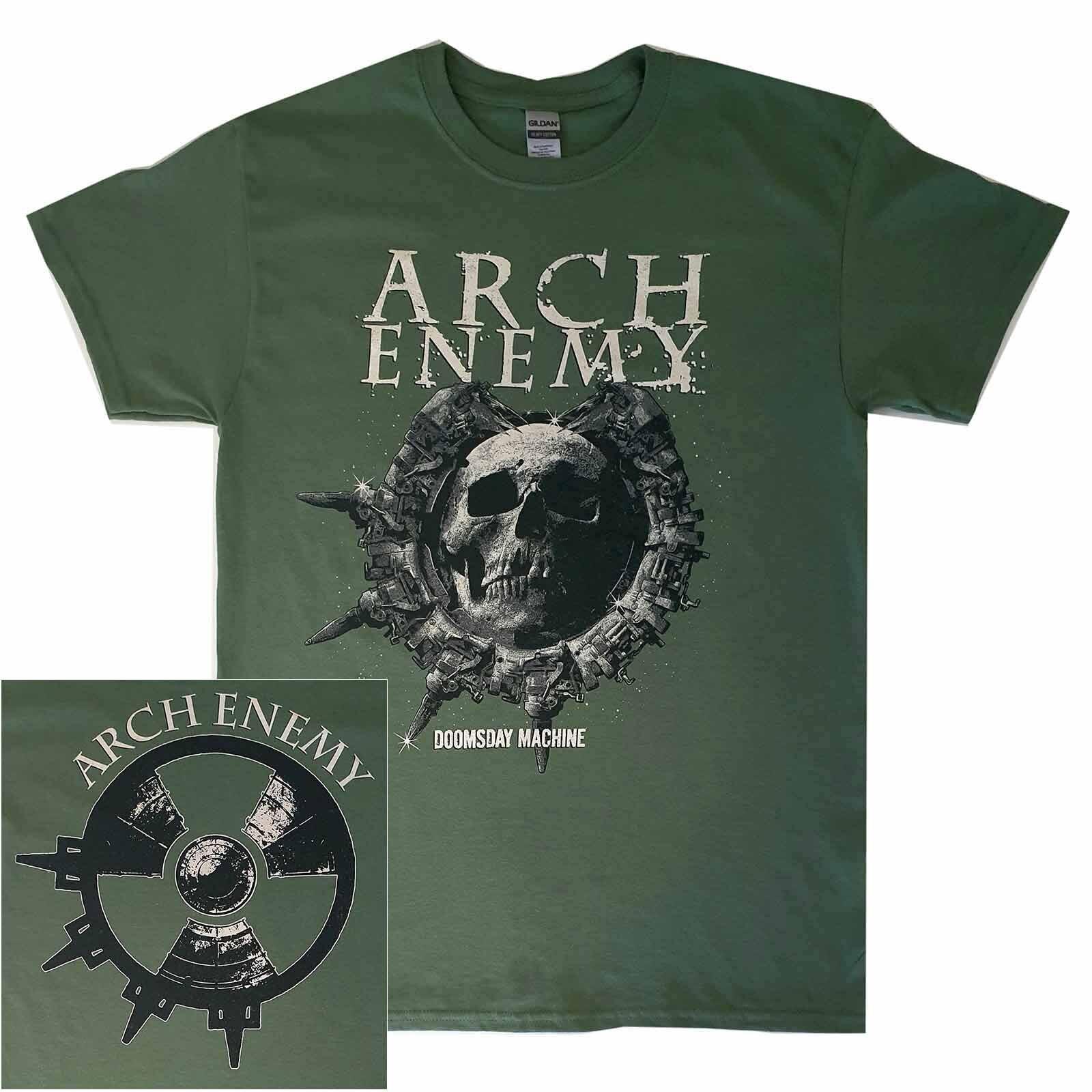 

26 Arch Enemy Doomsday Machine Green Vintage Shirt S-XXL Official Band T-Shirt Unisex T-Shirt XXXXL