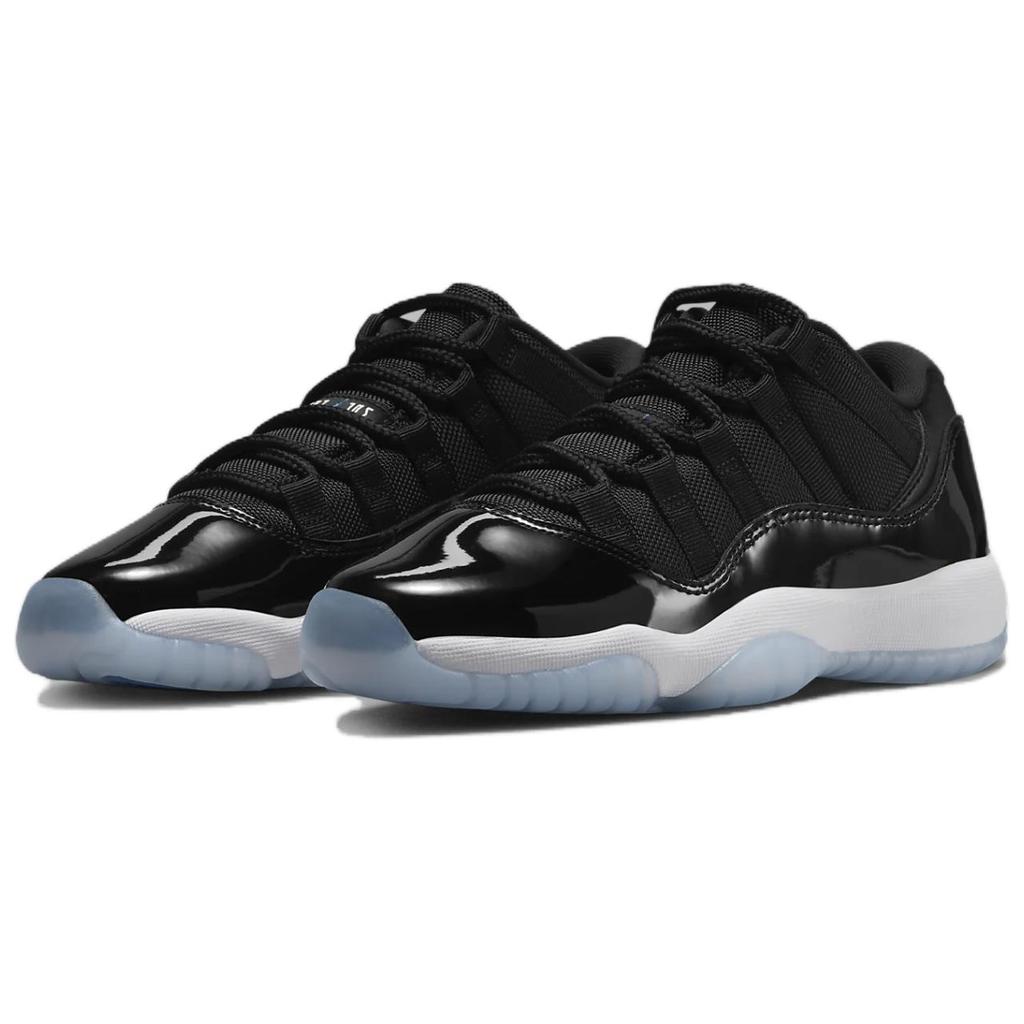 Air Jordan 11 Retro Low GS Space Jam Kinder-Sneaker Schwarz Varsity-Royal Weiß FV5121-004
