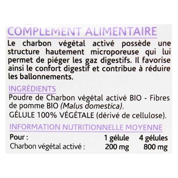 Arkopharma Arkogélules Charbon Végétal Activé Bio 40 Gélules